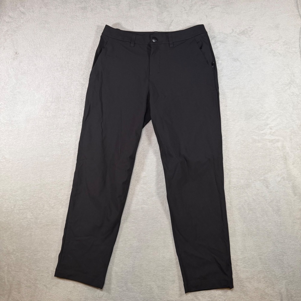 Lululemon Commission‎ Slim Fit Pant 30 Warpstreme Black Womens 29 LM5AR2S